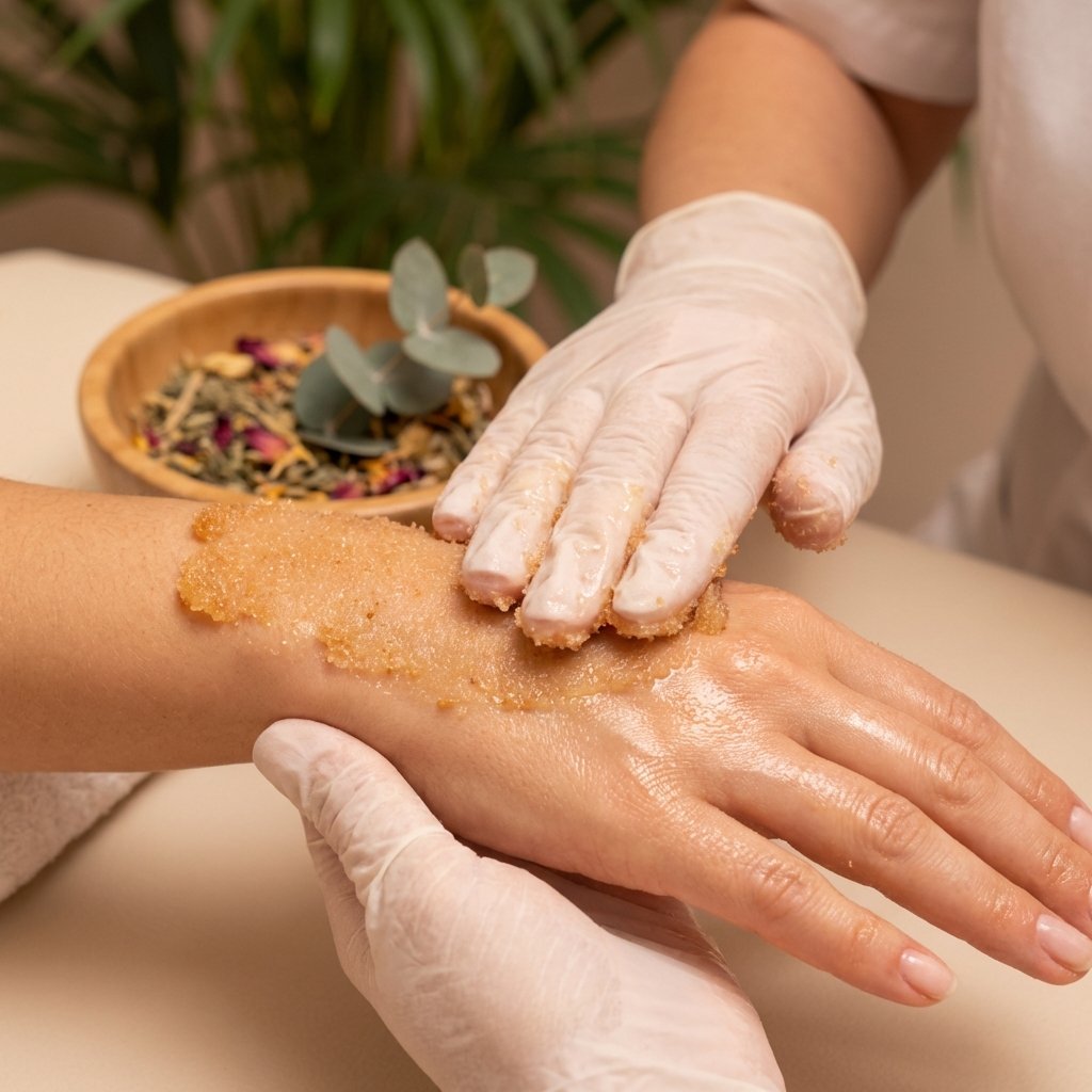 Exfoliación de manos y pies